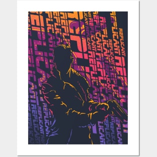 Replicant City Posters and Art